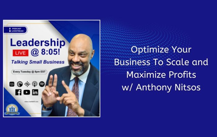 Unlocking the Secrets to Scaling B2B SaaS Companies: Anthony Nitsos Shares Expertise on Leadership LIVE