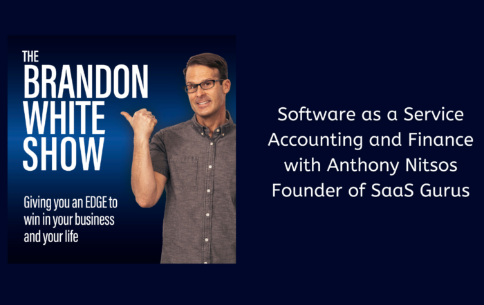 Software as a Service Accounting and Finance with Anthony Nitsos Founder of SaaS Gurus